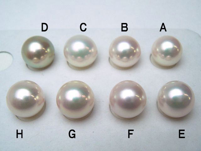 楽天市場】K18/K14WGアコヤ真珠ペンダントトップ【9mm-9.5mm】【越物