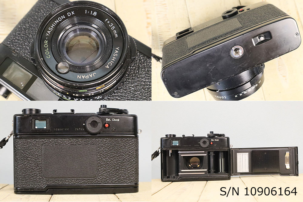 整備済 美品】ヤシカ エレクトロ35 CC 35mm F1.8 露出計OK 整備済