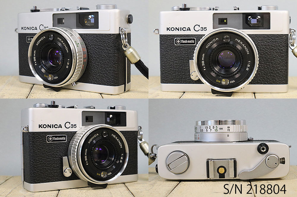 Aランク 整備済み Konica C35 Flash matic 3ヶ月保証付き Aランク 整備