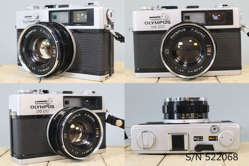 動作確認済】 OLYMPUS 35DC 完動品】OLYMPUS 35DC 前期 レンジ