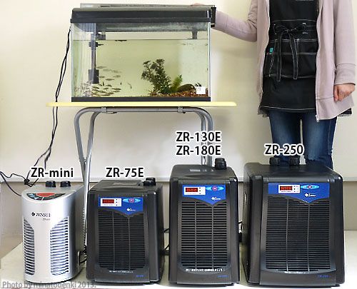 楽天市場】ゼンスイ 水槽用クーラー ZR-180E (冷却水量700L以下/淡水