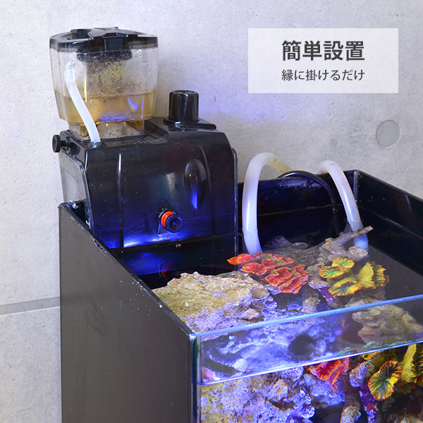 楽天市場】ゼンスイ 外掛式 プロテインスキマー QQ1 (水量100Lまで/DC