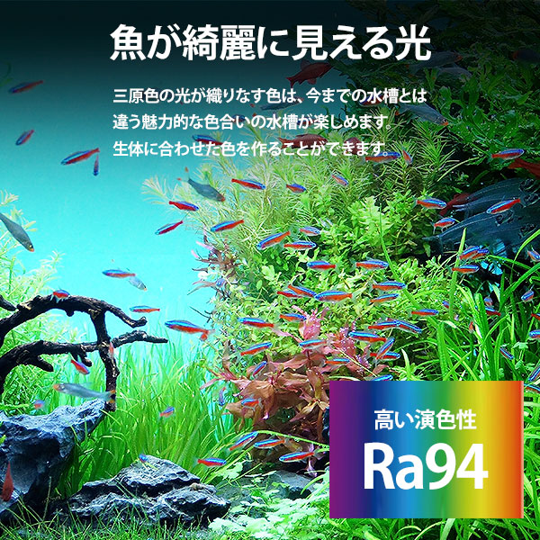 楽天市場】ゼンスイ LEDライト 150cm水槽用 マルチカラーLED II 1500