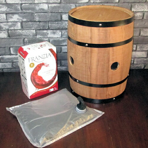 楽天市場】樽型サーバー（ボックスワイン用）タテ型穴2（代引不可