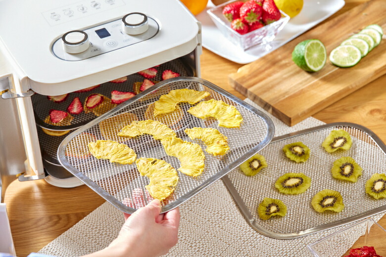 楽天市場】[レビュー特典]アルコレ フードドライヤー ADM-T400/W 送料