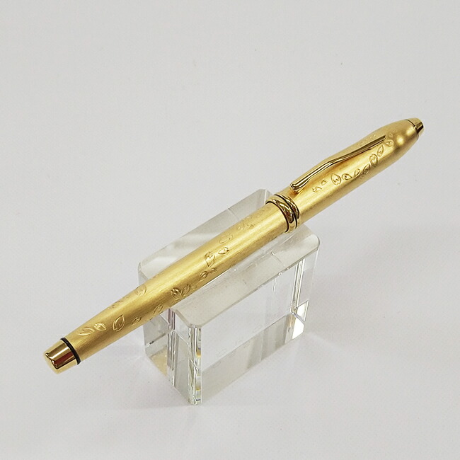 クロス タウンゼント 23Kゴールドプレート 500本 限定 万年筆 字幅 M