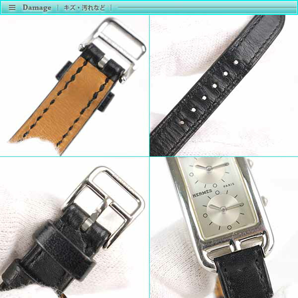 楽天市場】Hermes エルメス ケープコッド ドゥゾーン レディース腕時計