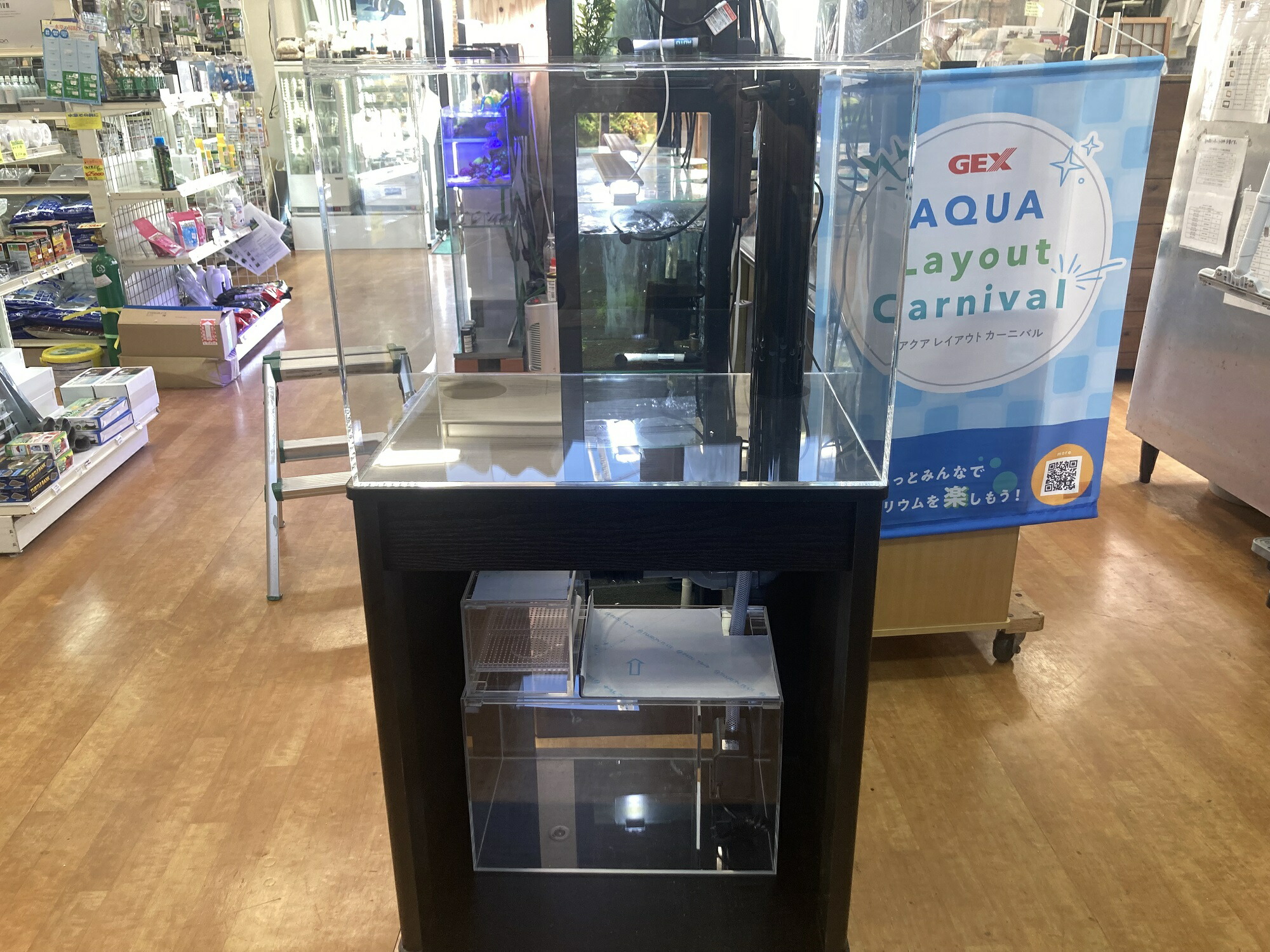 楽天市場】オーバーフロー水槽セット 60cmの通販 2段式オーバーフロー