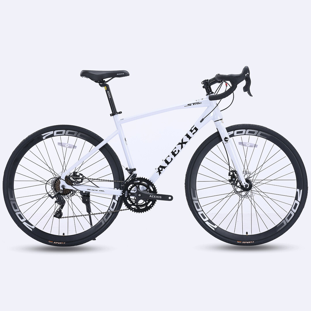 楽天市場】ロードバイク 自転車 ACEXIS L-TWOO 16段変速 適応身長160cm