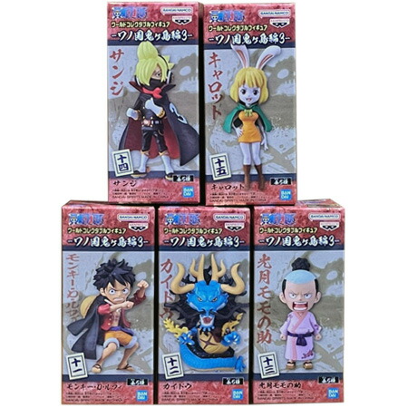 ワンピースフィギュア、ワノ国編バラエティセット17体