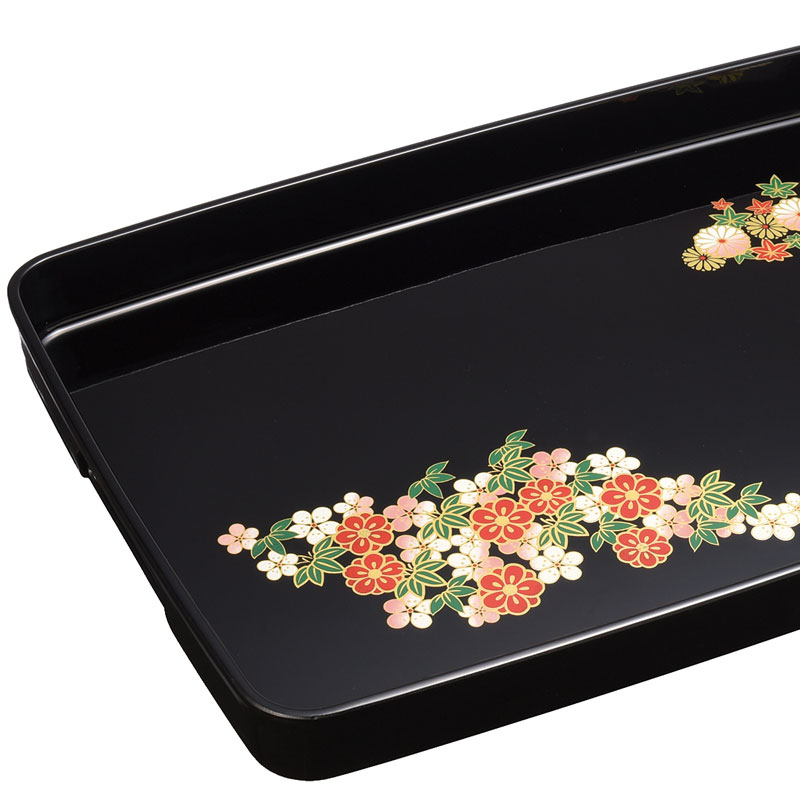 楽天市場】【2点5%クーポン 10日まで】 紀州塗り お盆 トレー 42cm