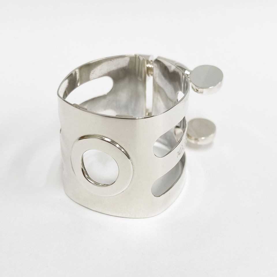 楽天市場】ウッドストーン テナーサックス リガチャー 総銀 SS メッキ