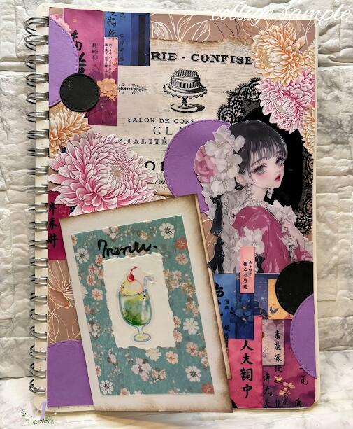 楽天市場】コラージュシート 素材紙 a4デザインペーパー 人物 女の子