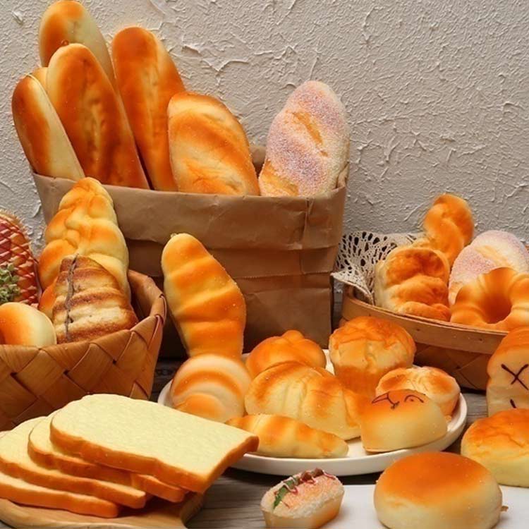 楽天市場】ジャンボス パン 食品サンプル 8個セット 6個セット カゴ