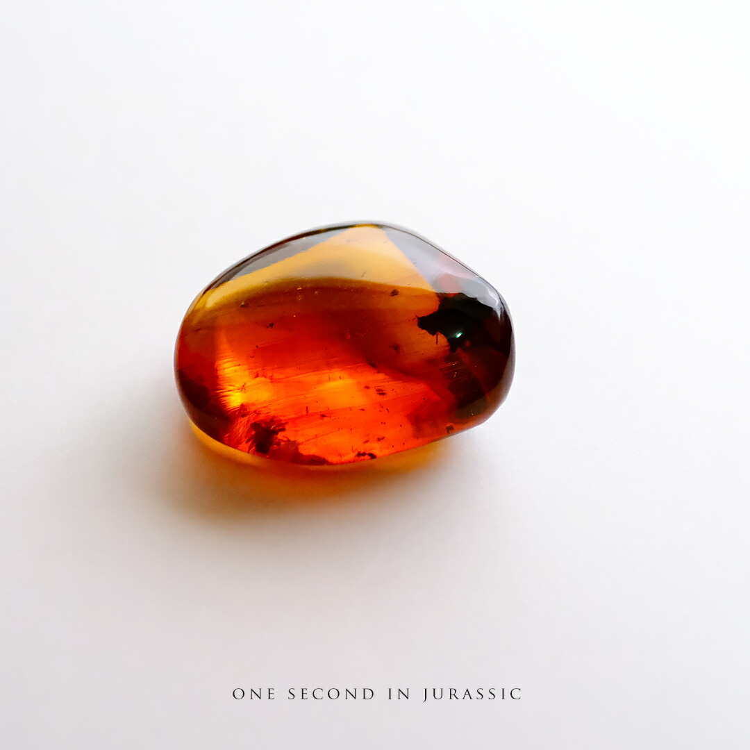 楽天市場】琥珀 (こはく) /レッドバーマイト 磨き原石 虫入り『ONE