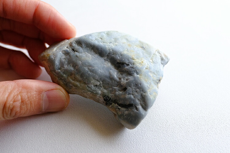 鳥取県産 青紫色］若桜翡翠175g ヒスイ ひすい 鳥取県産 青紫色］若桜