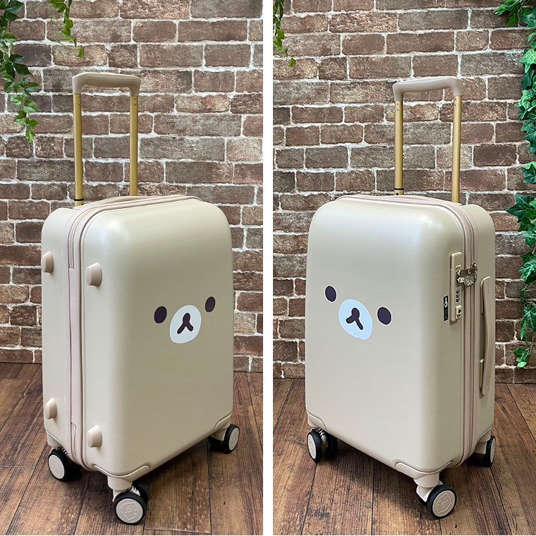 楽天市場】リラックマ スーツケース Sサイズ 30L 1〜3泊用 キャリー