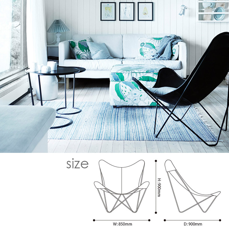 楽天市場】BKF BUTTERFLY CHAIR MARIPOSA BLACK/ビーケーエフ