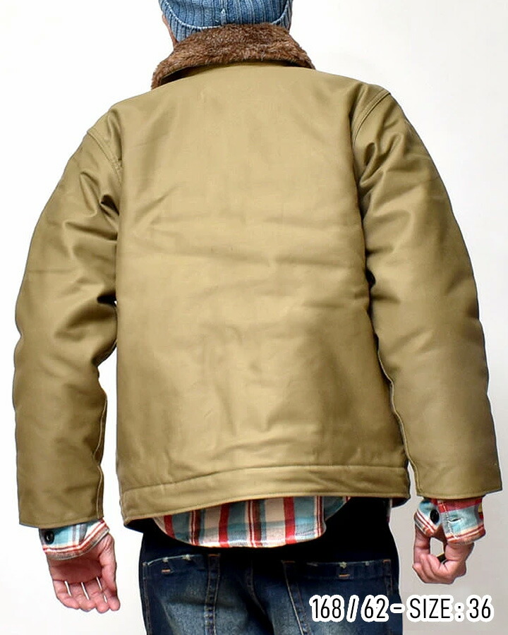 楽天市場】N-1 デッキジャケット アウター 大きいサイズ メンズ | XS