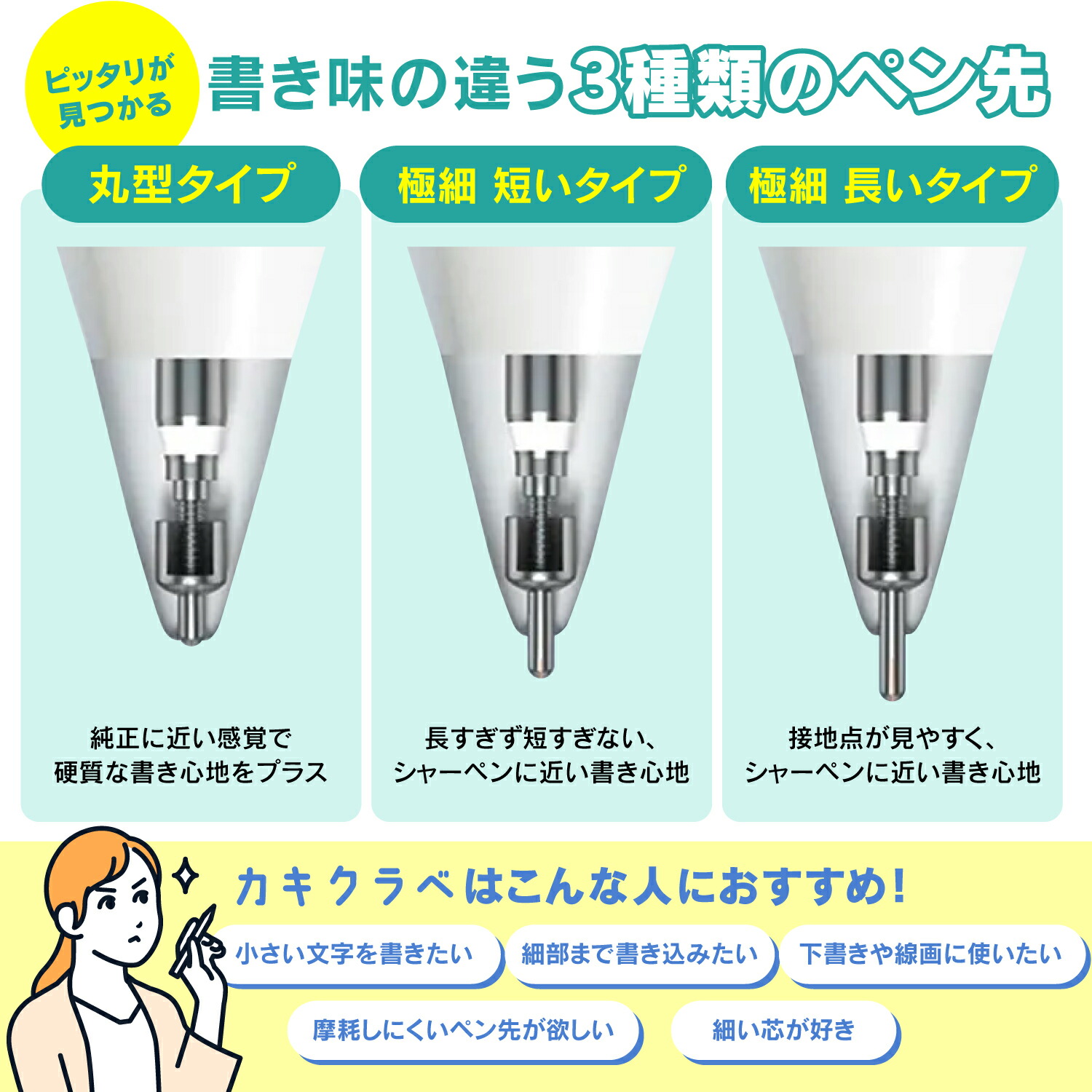 楽天市場】【楽天1位】 Apple Pencil 用 ペン先 金属製 【 3個セット