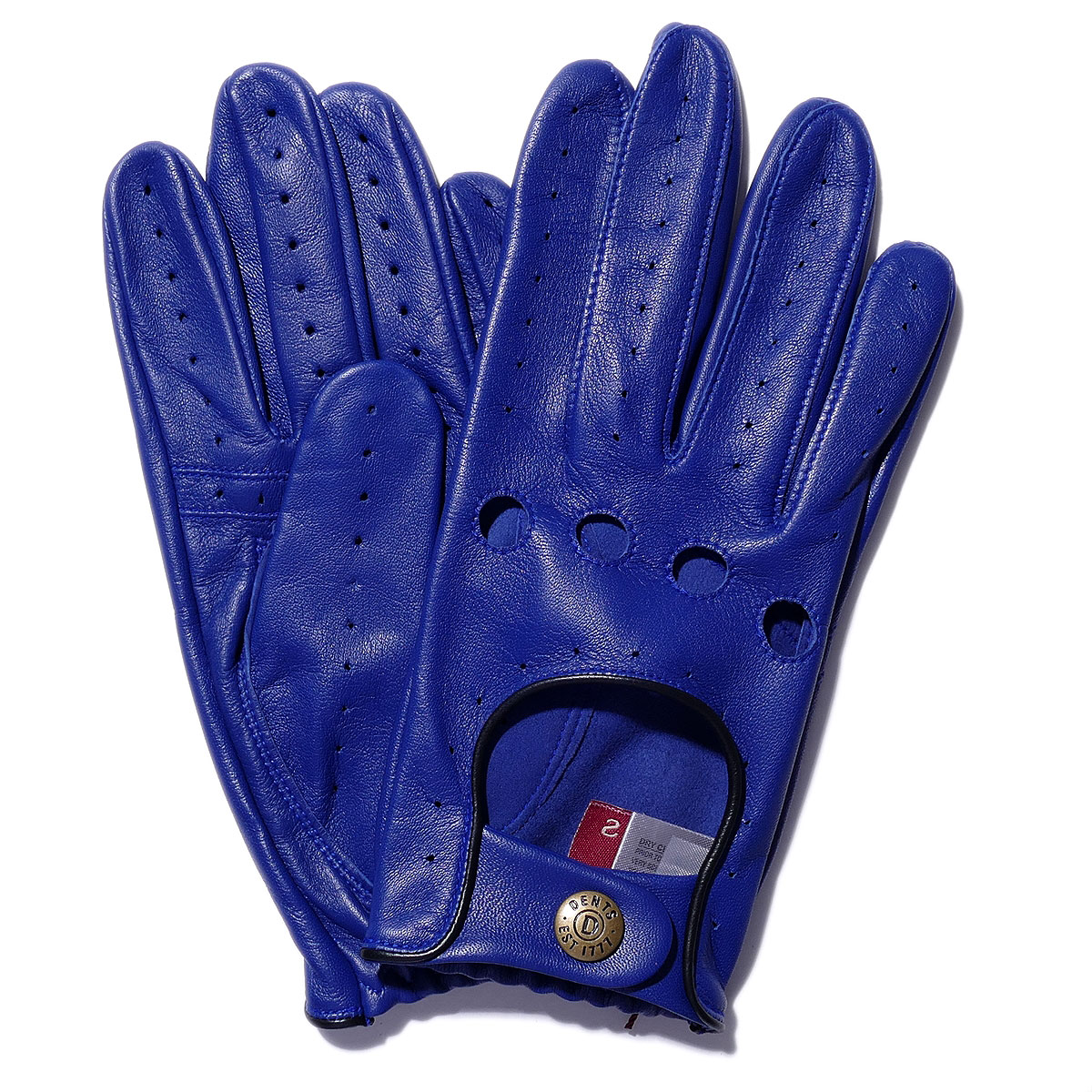 メンズ・フィンガーレス・レザー・ドライビング・グローブ｜Dents