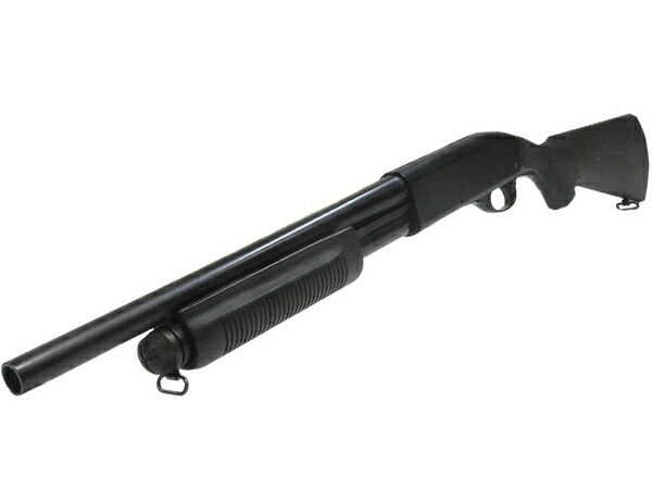楽天市場】マルゼン ガスショットガンM870 ブラックストックバージョン