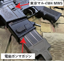 マルイM4 MWS 外部ソース化T8 HPAマガジン サンプロレギュレータ