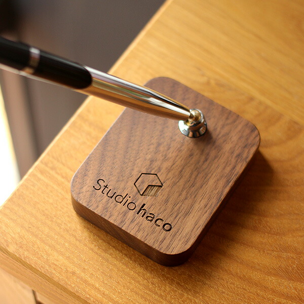 楽天市場】【 Hacoa 公式 】ペンスタンド 木製 ギフト 名入れ ペン立て
