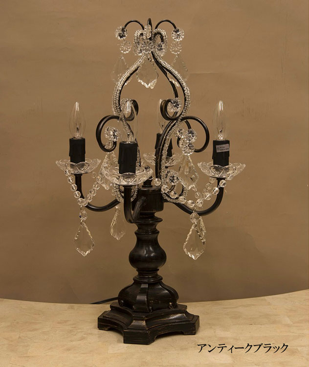 楽天市場】アンティーク調 卓上シャンデリア テーブルランプ Cepheus