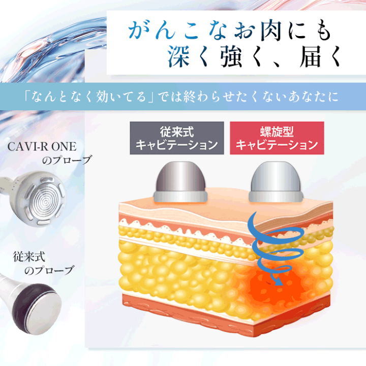 楽天市場】CAVI-R ONE+ 日本製 キャビテーションラジオ波LED同時出力
