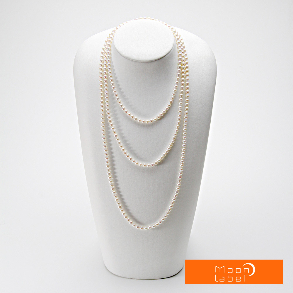 楽天市場】ベビーパール ネックレス ロング あこや真珠 5.5mm アコヤ