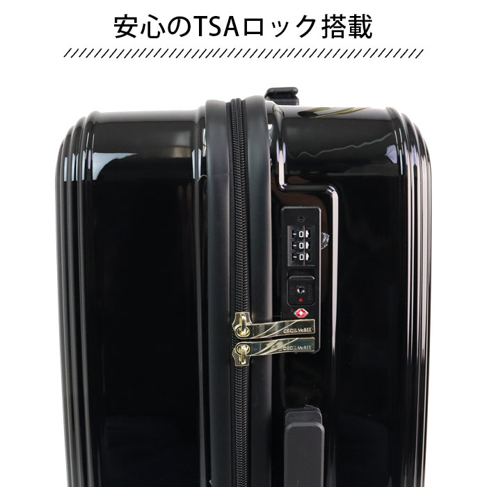 楽天市場】スーツケース Mサイズ かわいい レディース キャリーケース