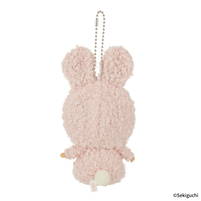 楽天市場】もこもこバニー モンチッチ 顔でかSSキーチェーンモコモコ