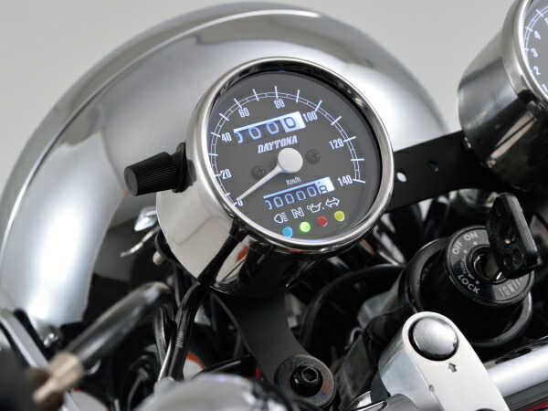 楽天市場】デイトナ DAYTONA バイク用 ミニメーター 機械式スピード