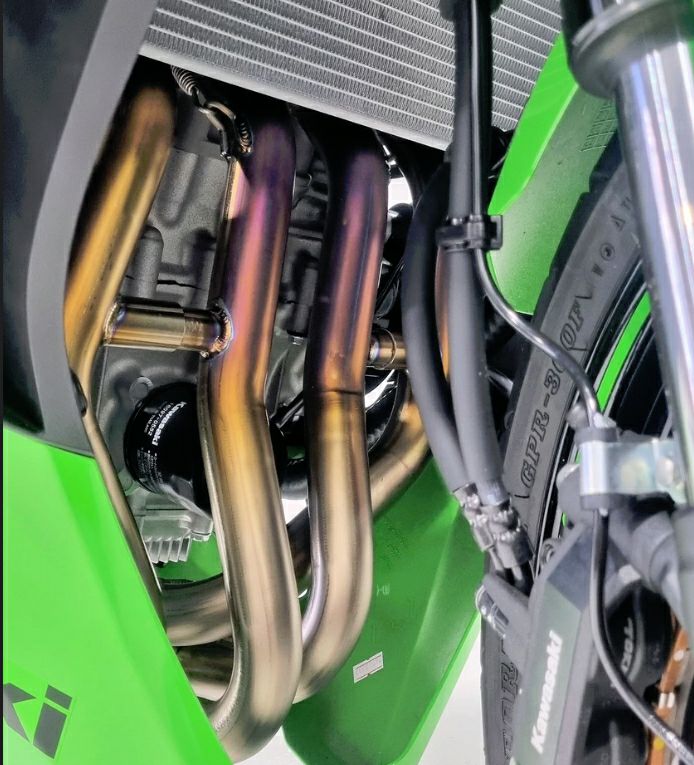 楽天市場】ZX-25R ZX-4RR ZX-4R SE マフラー フルエキ フルチタン