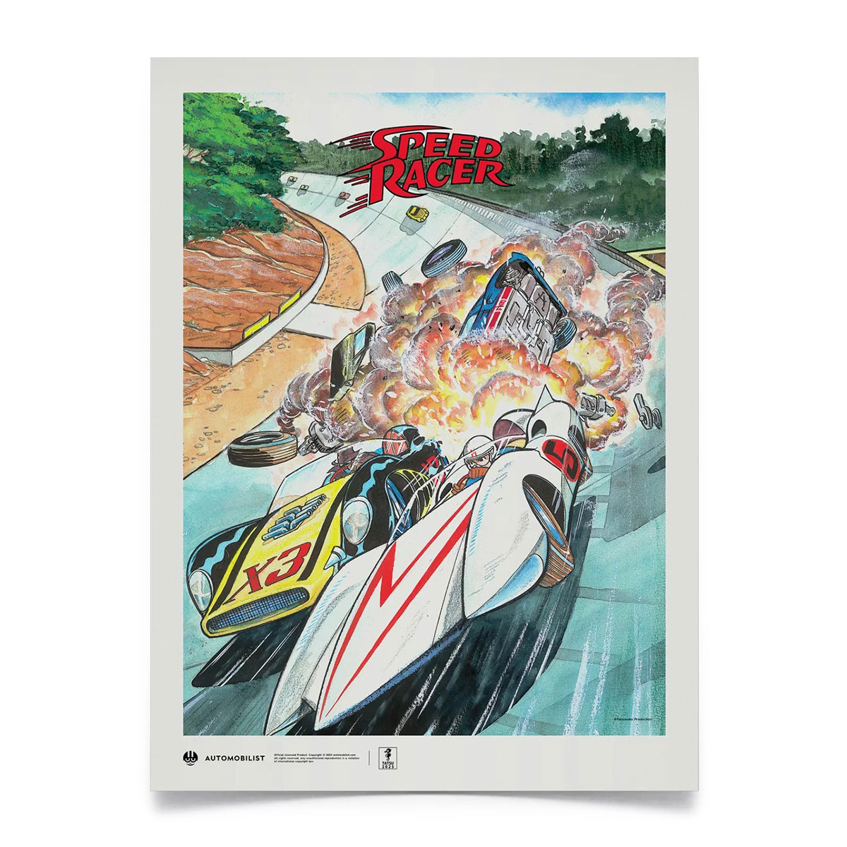 楽天市場 | Motorimoda - AUTOMOBILIST | マッハGoGoGoポスター 予約