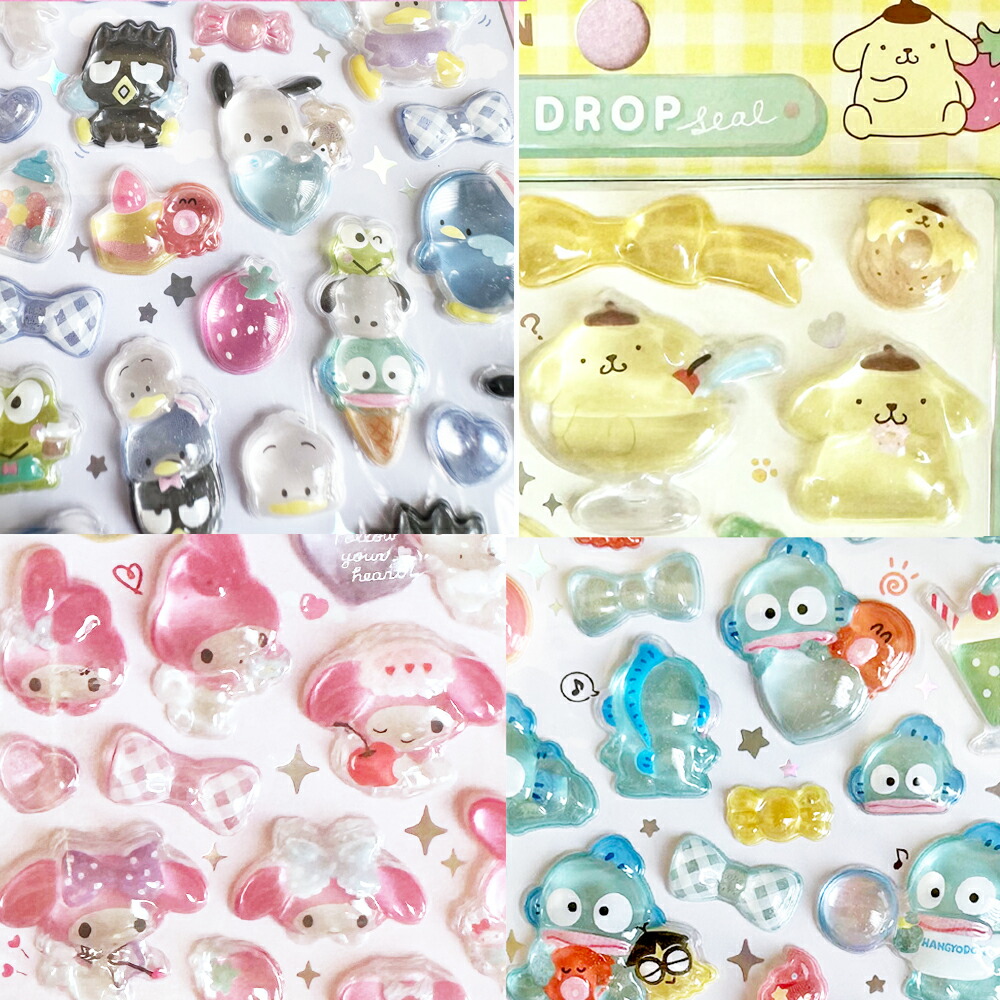 楽天市場】第二弾 サンリオ ディズニー ボンボンドロップシール