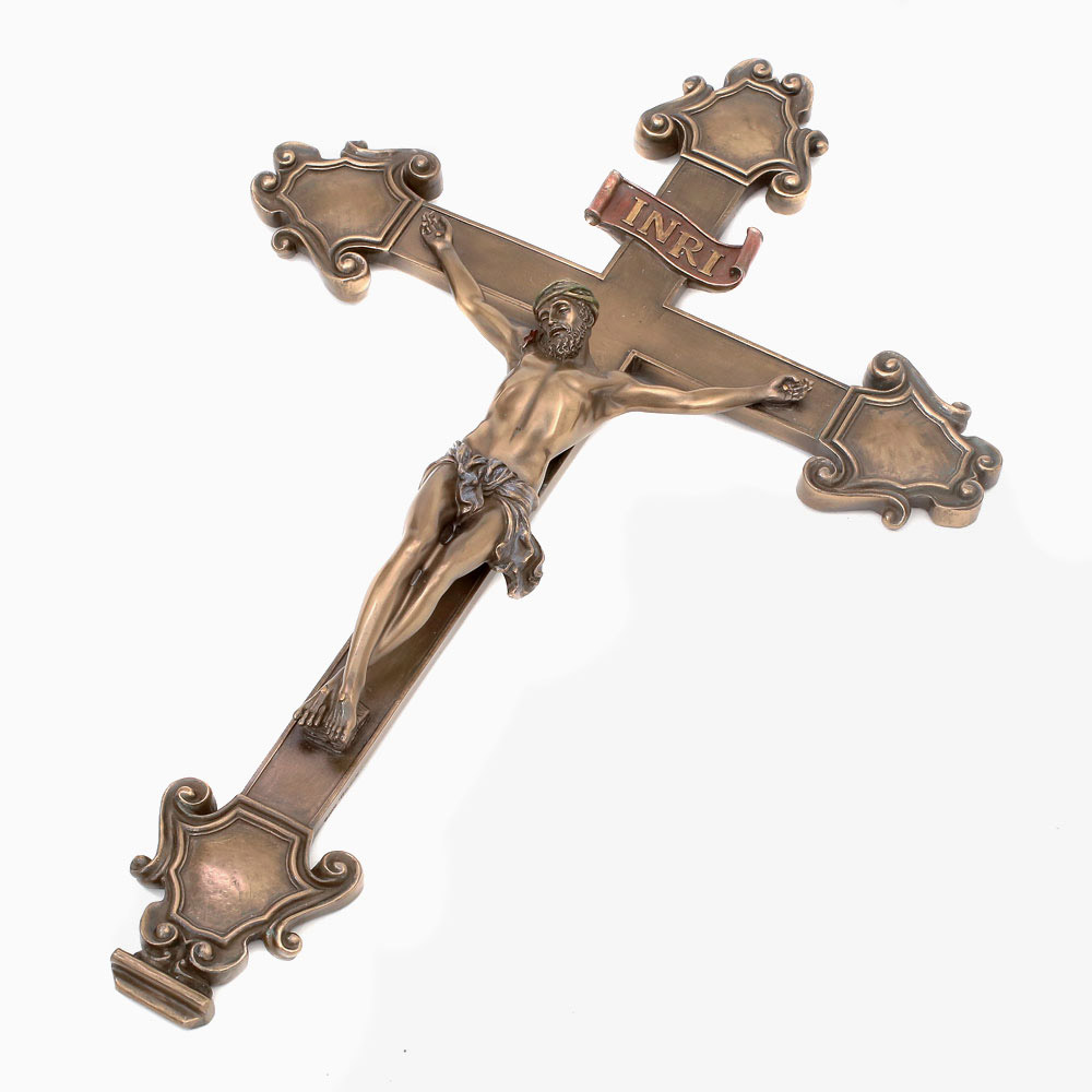 楽天市場】イタリア製 キリスト十字架 キリスト教 宗教 教会 牧師