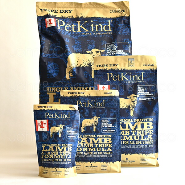 楽天市場】ペットカインド SAP ラムトライプ 小粒 11.34kg : 犬と猫