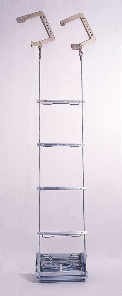 楽天市場】ORIRO ワイヤーロープ式梯子（4号）＆BOX（ステンレス