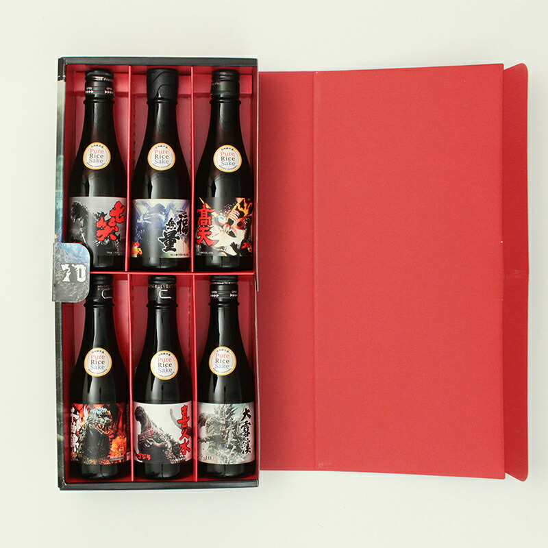 楽天市場】【ゴジラ酒】ゴジラ70周年記念 GODZILLA信州純米酒セット