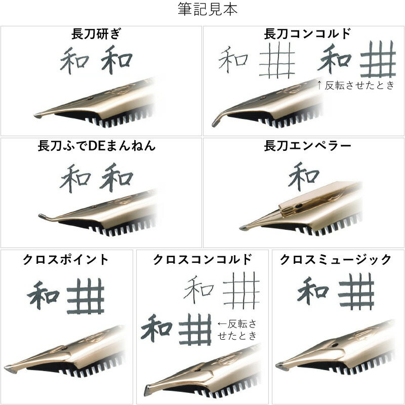 楽天市場】セーラー万年筆 特殊ペン先 万年筆 クロスポイント 10-7521
