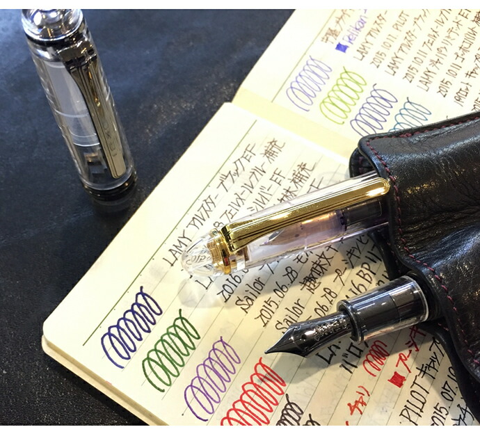 楽天市場】【名入れ対象商品】NAGASAWA オリジナル万年筆 ブラックプロ