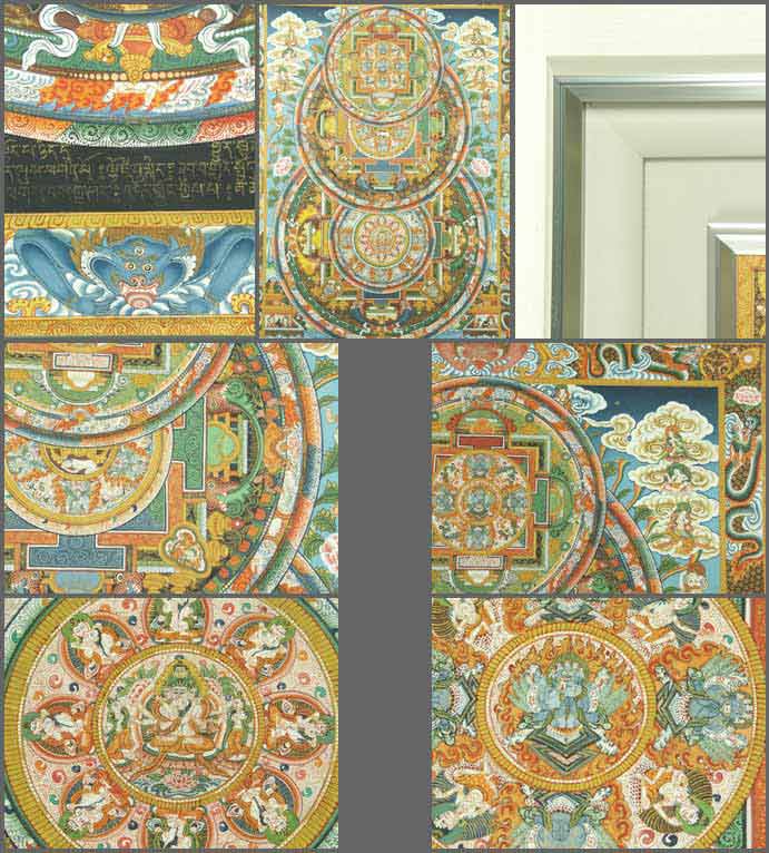 楽天市場】曼荼羅（マンダラ） 肉筆 一点もの : 仏像仏画チベット美術