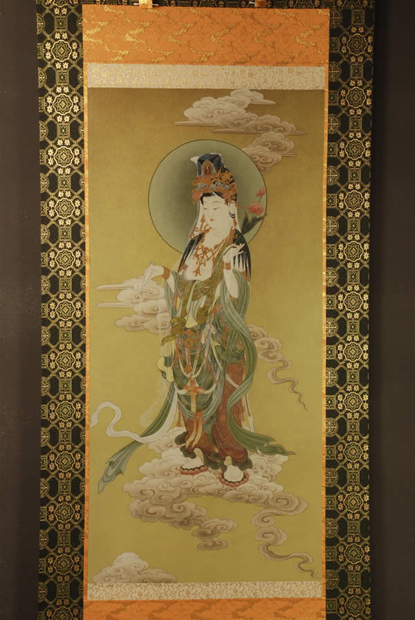 特大 聖観音菩薩 仏画 【公式通販】