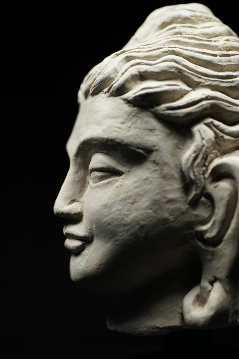 テラコッタ素材/ブッダ】像彫刻 テラコッタ素材/ブッダ】像彫刻