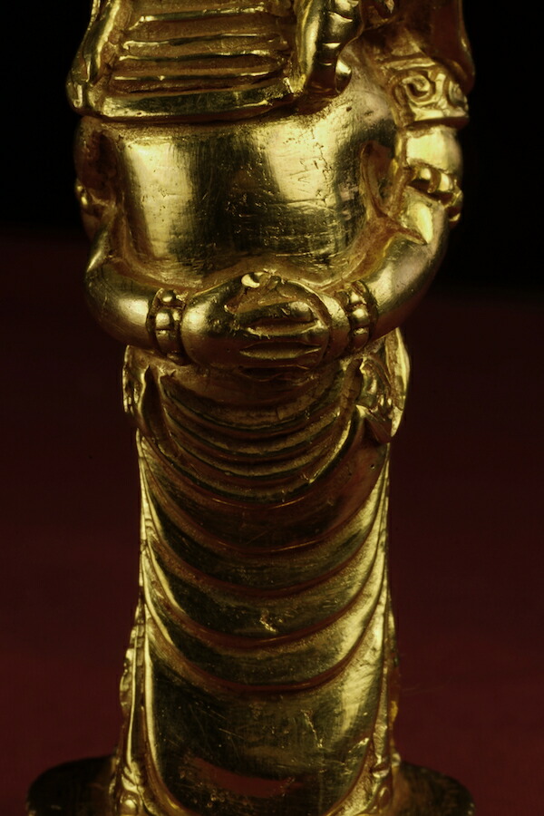 楽天市場】聖天（歓喜天）銅造鍍金彫金仕上げ : 仏像仏画チベット美術