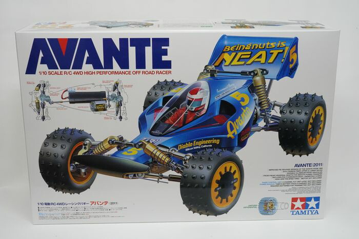 タミヤ 1/10 電動RCカーシリーズ No.489 アバンテ (2011) 58489