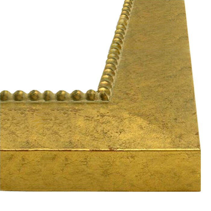 油絵額縁 油絵額縁 HQ869 M8号（455×273mm）ゴールド 前面UVカット