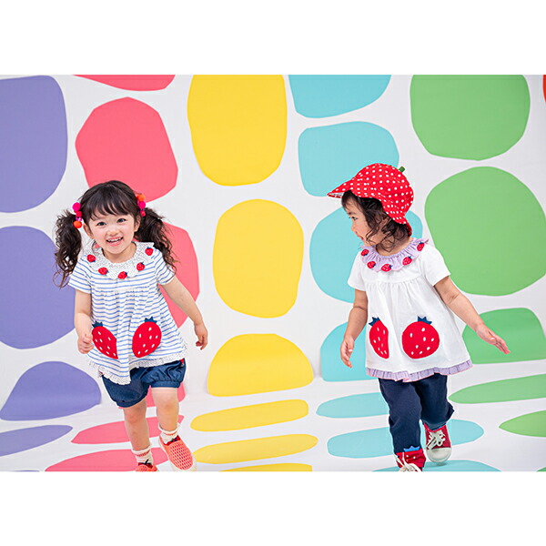 ベイビーチアー いちご ビスケット 長袖 80cm まとめ売り ベイビー